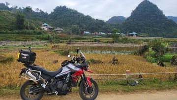 
Triumph Tiger 850 Sport 2023 sở hữu dung tích bình xăng lớn
