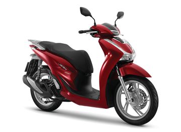 Honda SH 160i 2024 bản Tiêu Chuẩn - màu đỏ đen