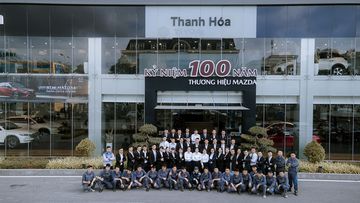 Đội ngũ nhân viên của Mazda Thanh Hóa