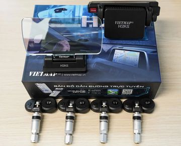 Vietmap H2AS hỗ trợ kết nối cảm biến áp suất lốp TPMS