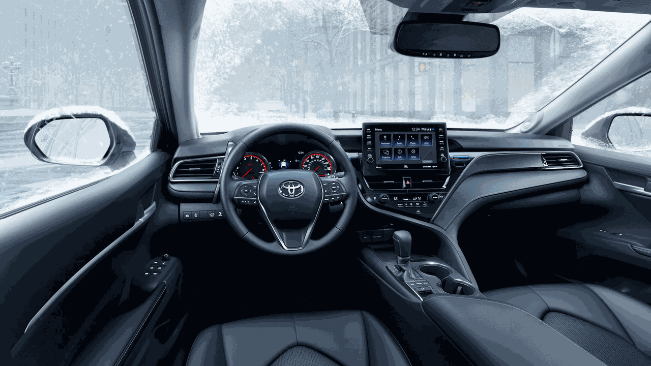Khoang nội thất Toyota Camry 2023