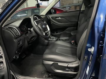 Hyundai Creta 2024 sử dụng ghế ngồi được bọc da trên tất cả phiên bản