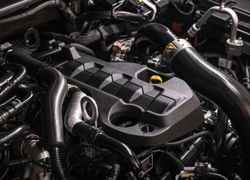 khối động cơ diesel với turbo tăng áp kép có dung tích 2.0L sản sinh cho công suất 210 mã lực
