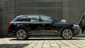 Thân xe Audi Q7 2025 có rất ít sự khác biệt so với phiên bản tiền nhiệm