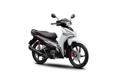 Honda Wave RSX 2024 bản thể thao màu trắng -  đen - bạc