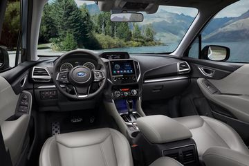 Thiết kế nội thất trên cả 2 phiên bản Subaru Forester 2023 là gần như nhau