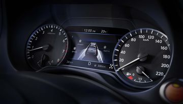 màn hình hỗ trợ lái tiên tiến kích thước 7 inch