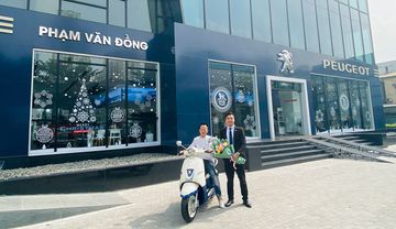 Mặt tiền đại lý Peugeot Phạm Van Đồng