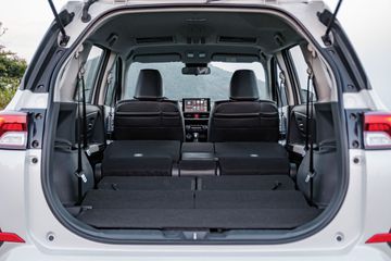 Khoang hành lý của Toyota Veloz Cross 2023 đạt dung tích 498 lít