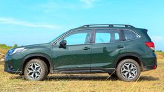 Subaru Forester 2023 có phần thân xe đơn giản nhưng vẫn mang lại sự khỏe khoắn