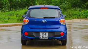 Thiết kế đuôi xe Hyundai i10 2021