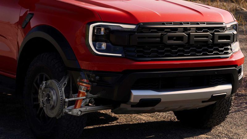 khung gầm Ford Ranger Raptor 2023