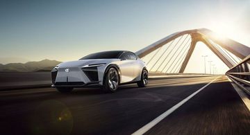 Lexus LF-Z Concept là mẫu xe điện, dáng crossover phong cách coupe