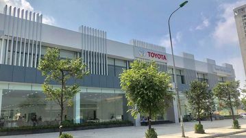 Toyota Thái Hòa Từ Liêm sở hữu diện tích lên đến 1,2 hecta