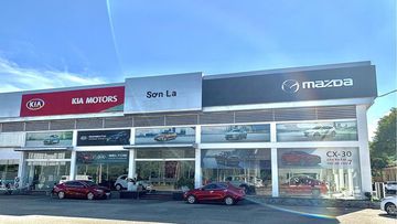 KIA Sơn La có  lối thiết kế sang trọng