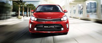 Vẻ ngoài bóng bẩy của Kia Soluto