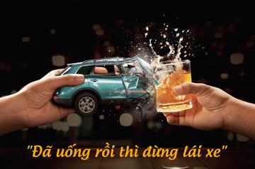 Đa uống rượu bia thì không lái xe