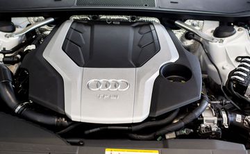 Audi A7 55 2023 được trang bị động cơ xăng mạnh mẽ 3.0 TFSI kết hợp động cơ Mild hybrid 48V với công suất 250 kW