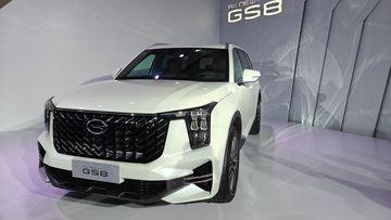 GAC GS8 2024 sở hữu kích thước tổng thể khá to lớn nếu so với các đối thủ cùng phân khúc