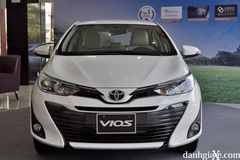 Đầu xe Toyota Vios 2020 có thiết kế trung tính hơn
