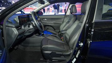 Đáng tiếc khi nội thất Hyundai Accent 2024 chỉ có 1 màu đen