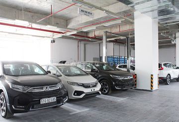 Xưởng dịch vụ của Honda Ô tô Sài Gòn - Quận 7 được trang bị đầy đủ các loại máy móc hiện đại