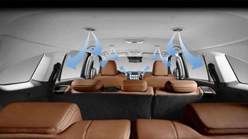 Điều hòa  tự động 2 vùng động lập ở 2 phiên bản cao cấp