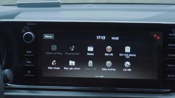 Kia K5 2024 được trang bị màn hình giải trí 10,25 inch, tích hợp đầy đủ các tính năng