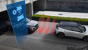 Peugeot 2009 2025 cũng được trang bị đầy đủ gói an toàn chủ động ADAS trên 2 phiên bản