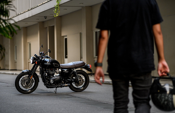 Bonneville T120 vẫn mang phong cách cổ điển đặc trưng của Triumph