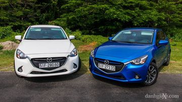 Mazda 2 2015 với 2 phiên bản hatchback và sedan