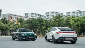 MG7 2024 nổi bật với thiết kế theo phong cách coupé 4 cửa, nhấn mạnh tinh thần thể thao