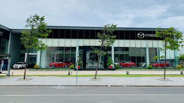 Mazda Bình Định được xây dựng trên diện tích rộng lớn