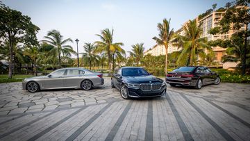 BMW 7 Series 2023 không có quá nhiều thay đổi ở phần thân xe