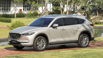 Mazda CX-8 2022 là một trong những mẫu xe thuộc hàng lớn nhất trong phân khúc SUV/CUV hạng D