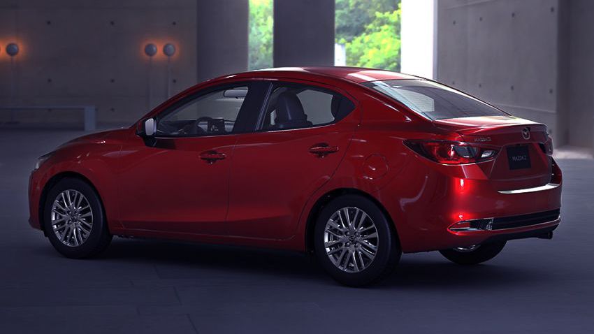 Primer plano de la versión sedán Mazda 2 2020 acaba de ser revelado oficialmente