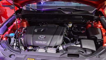 Cả 4 phiên bản Mazda CX-8 2024 đều được trang bị động cơ Skyactiv-G 2.5L