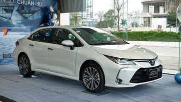 Toyota Corolla Altis 2022 sở hữu ngoại hình ấn tượng
