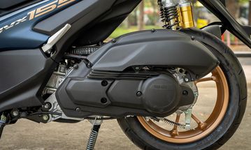 Mẫu xe tay ga cao cấp của Yamaha được trang bị khối động cơ Blue Core mới nhất với dung tích 155,1cc