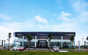 Mazda Phú Yên nằm trên một diện tích rộng lớn