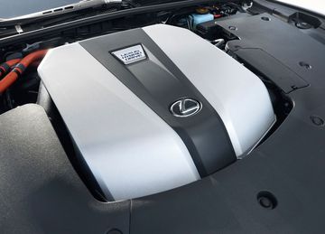 Lexus LS 500h trang bị động cơ hybrid V6 3.5L