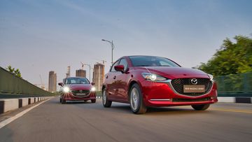 Mazda 2 Sport sở hữu không gian rộng rãi, tiện lợi