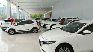 Khu trưng bày của showroom KIA Thái Nguyên khá rộng rãi, thoáng mát
