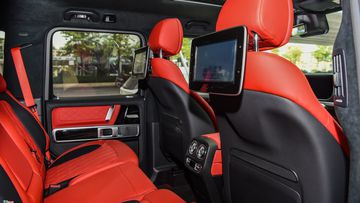 Nội thất được bọc da cao cấp