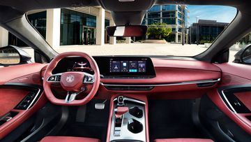 Khoang lái MG7 2024 được thiết kế theo phong cách sang trọng và hiện đại