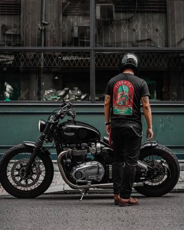 Bonneville Bobber sở hữu thiết kế đặc trưng để cao sự tối giản