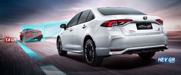 Trang bị an toàn của Toyota Corolla Altis 2022 cũng được nâng cấp công nghệ an toàn chủ động thông minh Toyota Safety Sense,