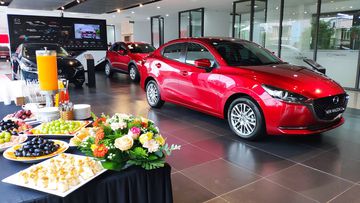 Khu trưng bày của Mazda Nha Trang