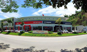 Mazda Hòa Bình được thiết kế theo tiêu chuẩn nhận diện 3S