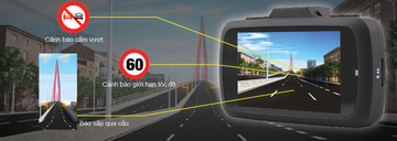 Nhiều hệ thống camera hành trình hiện đại tích hợp dữ liệu bản đồ còn cung cấp cho người lái thông tin về các bảng giới hạn tốc độ theo từng cung đường